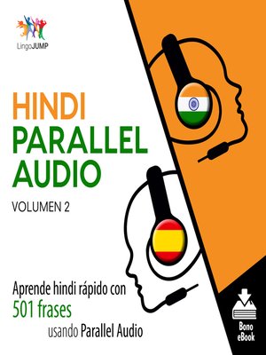cover image of Aprende hindi rápido con 501 frases usando Parallel Audio, Volumen 2